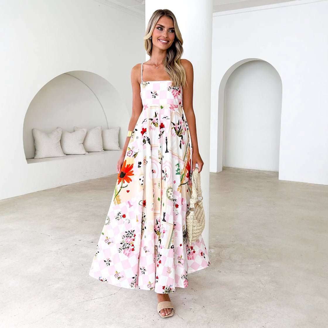 Aurora Backless Dress - MAIRA London