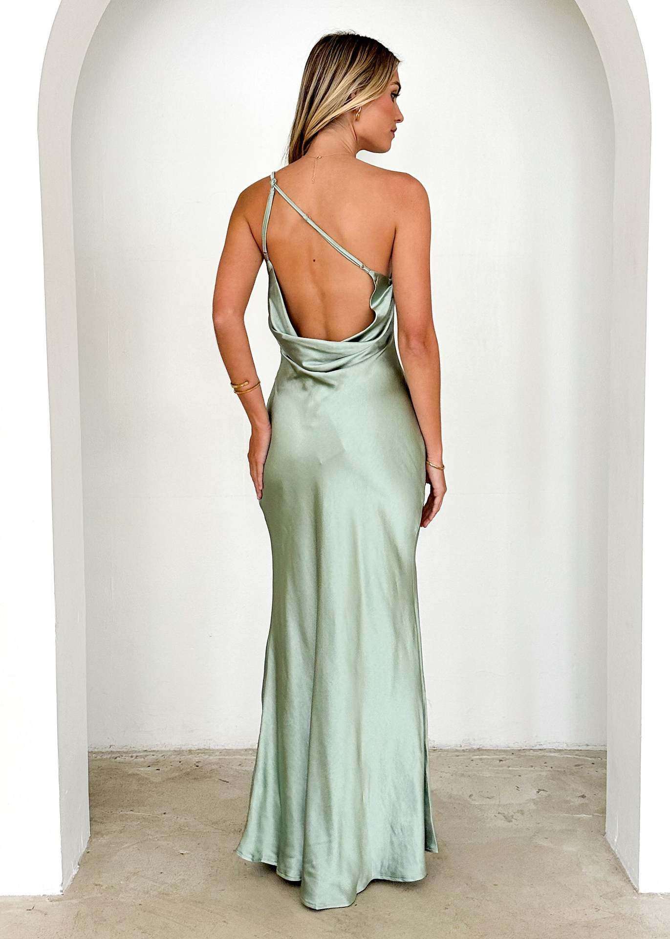 Ivy One-Shoulder Gown - MAIRA London