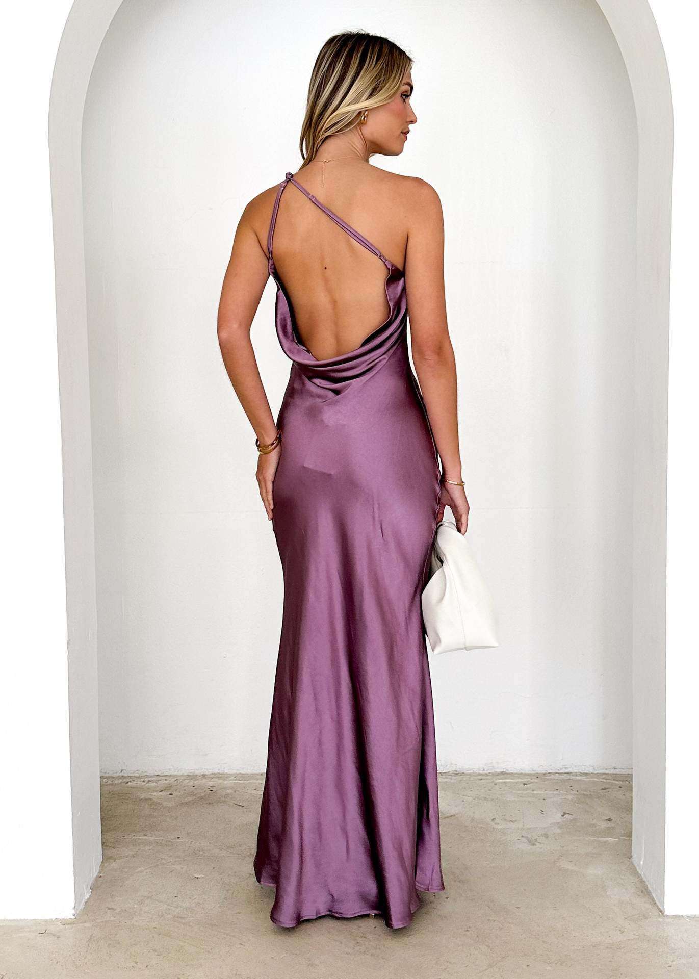 Ivy One-Shoulder Gown - MAIRA London