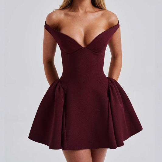 Sophie Red Dress - MAIRA London