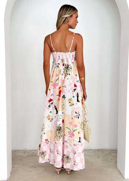 Aurora Backless Dress - MAIRA London